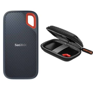 Sandisk 4TB Sandisk Extreme V2 USB 3.1 Schwarz (SDSSDE61-4T00-G25) thumbnail