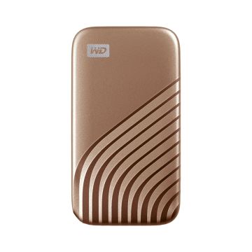 Western Digital My Passport 1000 GB Goud (WDBAGF0010BGD-WESN) thumbnail