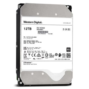 Western Digital WD Ultrastar DC HC520 SATA HDD 12 TB (SE) (0F30143) thumbnail