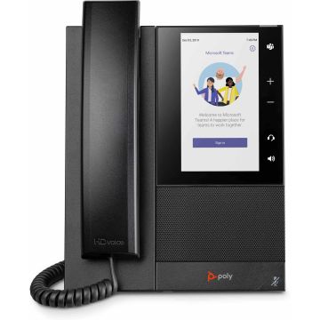 HP Poly CCX 500 Business Media Phone voor Microsoft Teams met PoE-ondersteuning (82Z76AA) thumbnail