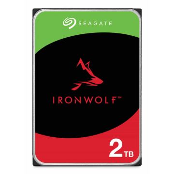 Seagate IronWolf ST2000VN003 interne harde schijf 2 TB 5400 RPM 256 MB 3.5" SATA III (ST2000VN003) thumbnail