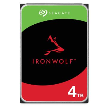 Seagate IronWolf ST4000VN006 interne harde schijf 4 TB 5400 RPM 256 MB 3.5" SATA III (ST4000VN006) thumbnail