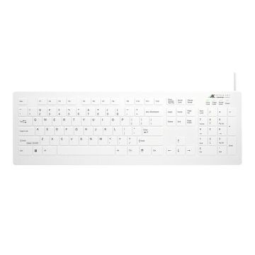 Cherry Active Key SEALED / USB / DE / BLACK/WHITE AK-C8200F serie medical Keyboard (AK-C8200F-UV-BW/GE) (AK-C8200F-UV-BW/GE) thumbnail