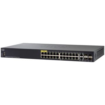 Cisco SMALL BUSINESS SWITCH L3 (SG350-28MP-K9-EU-RFB) thumbnail