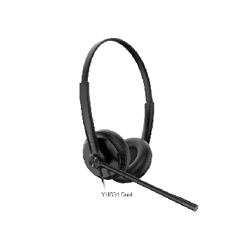 Yealink RJ headset YHS34 Lite Dual (YHS34 LITE DUAL) thumbnail