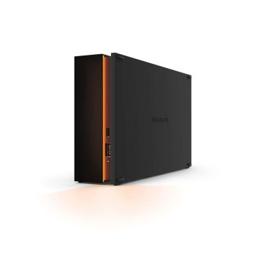 Seagate FireCuda Gaming Hub externe harde schijf 8 TB Micro-USB B / USB Type-A / USB Type-C 3.2 Gen 1 (3.1 Gen 1) Zwart (STKK8000400) thumbnail