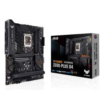 ASUS TUF GAMING Z690-PLUS D4 Intel Z690 LGA 1700 ATX (90MB18U0-M0EAY0) thumbnail