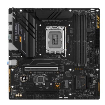 ASUS TUF GAMING B760M-E D4 Intel B760 LGA 1700 micro ATX (90MB1E90-M1EAY0) thumbnail