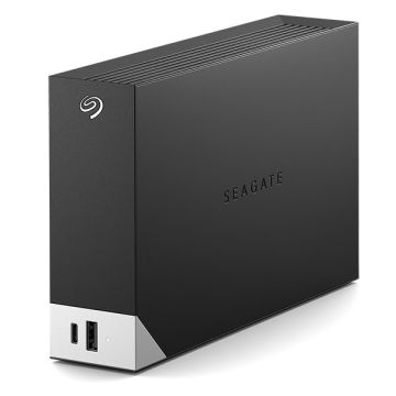 Seagate One Touch Hub externe harde schijf 8 TB USB Type-A / USB Type-C 3.2 Gen 1 (3.1 Gen 1) Zwart, Grijs (STLC8000400) thumbnail