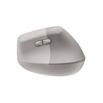 Logitech Lift Vertical Sand (Rechtshändig) Ergonomische Maus, kabellos, Bluetooth, Logi Bolt Adapter, Unterstützt Logi Options+ (910-007771) thumbnail