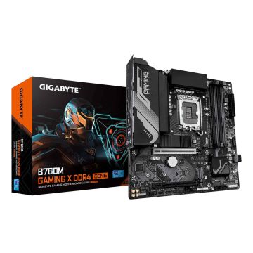 GIGABYTE B760M GAMING X DDR4 GEN5 Intel B760 LGA 1700 micro ATX (B760M G X DDR4 GEN5) thumbnail