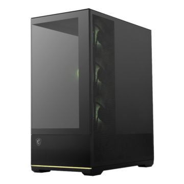 MSI MAG PANO 110R PZ computerbehuizing Midi Tower Zwart (MAG PANO 110R PZ) thumbnail