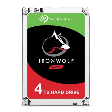 Seagate IronWolf ST4000VN008 interne harde schijf 4 TB 5900 RPM 64 MB 3.5" SATA III (ST4000VN008) thumbnail