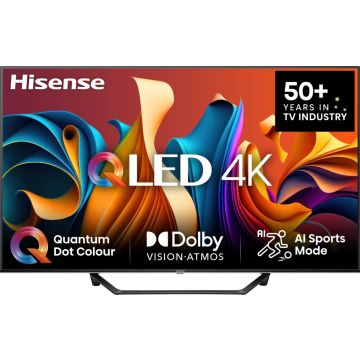 Hisense 55A7NQ 139,7 cm (55") 4K Ultra HD Smart TV Wifi Grijs 275 cd/m² (55A7NQ) thumbnail