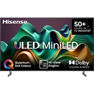 Hisense 65U6NQ 165,1 cm (65") 4K Ultra HD Smart TV Wifi Grijs 600 cd/m² (65U6NQ) thumbnail