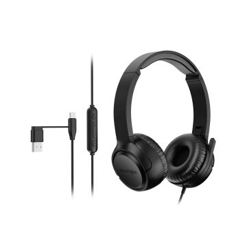 Kensington H950 EQ USB-C/USB-A On-Ear Headset (K97469WW) thumbnail