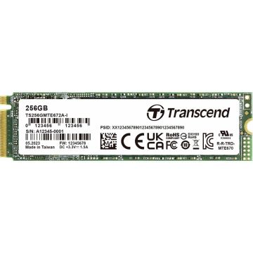 Transcend 256 GB Interne PCIe SSD TS256GMTE672AI-VS1 (TS256GMTE672AI-VS1) (TS256GMTE672AI-VS1) thumbnail