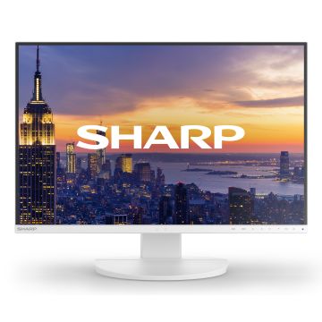 Sharp MultiSync EA242W computer monitor 61 cm (24") 1920 x 1200 Pixels Full HD LCD Wit (DDEA242WW) thumbnail