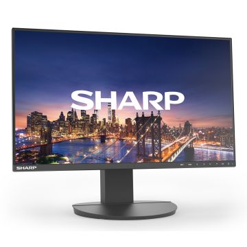 Sharp MultiSync EA271F computer monitor 68,6 cm (27") 1920 x 1080 Pixels Full HD LCD Zwart (DDEA271F) thumbnail