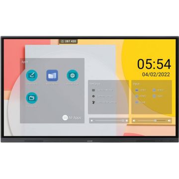 Sharp PN-L652B 165,1 cm (65") 3840 x 2160 Pixels LCD Zwart (PNL652B) thumbnail
