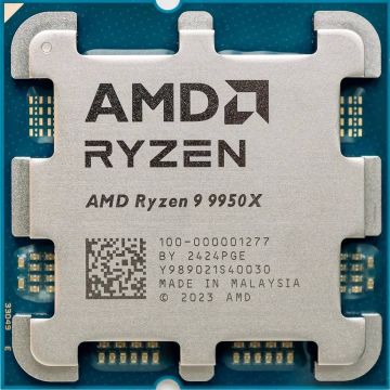 AMD Ryzen 9 9950X Prozessor 16 Kerne 32 Threads 4.3 GHz bis 5.7 GHz Boost AM5 TDP 170W (100-100001277) thumbnail