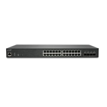 SonicWall SWS14-24FPOE Managed L2 Gigabit Ethernet (10/100/1000) Power over Ethernet (PoE) 1U Zwart (02-SSC-2468) thumbnail