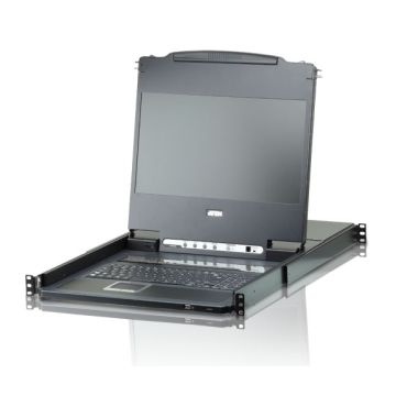 ATEN CL6708MW rack console 43,9 cm (17.3") Zwart 1U (CL6708MW-ATA-2XK06FG) thumbnail