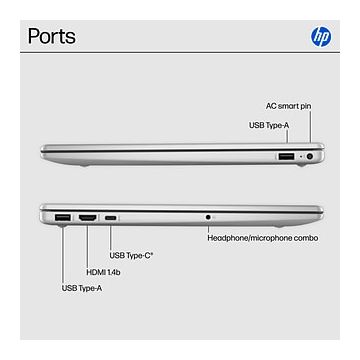 HP EB8G1i14 U7 265U 14 32GB/512 PC Intel U7 265U- 14 WUXGA AGLEDUWVA-UMA- Webcam- 32GB DDR5- 512GB SSD- be+BT- 3C Batt- FPS- W11 (D33DCEC#ABH) thumbnail