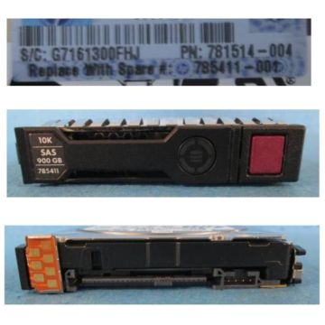 HP 900GB 6G SAS 10K rpm SFF (796365-003) thumbnail