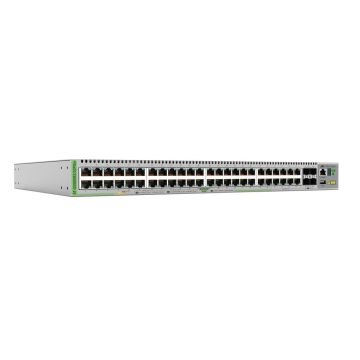 Allied Telesis AT-GS980MX/52PSM-50 netwerk-switch Managed L3 10G Ethernet (100/1000/10000) Power over Ethernet (PoE) Grijs (AT-GS980MX/52PSM-50) thumbnail