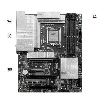 MSI Pro Z890-P WiFi6E           (Z890,S1851,ATX,DDR5) (7E34-019R) thumbnail