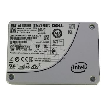 Dell 3.8TB, SSD, 512e, SATA, 2.5 (3RRN8) thumbnail