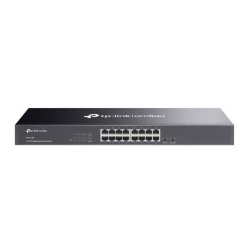 TP-Link Omada DS1016G netwerk-switch Unmanaged Gigabit Ethernet (10/100/1000) 1U Zwart (DS1016G) thumbnail