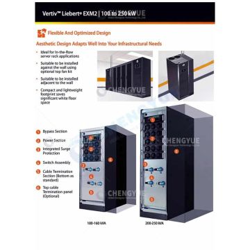 Vertiv EXM2 160KVA WITH MAINT. SWITCH AND WITH (EXM16AA21AA03A0) thumbnail