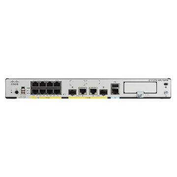 Cisco Refurb/ISR1100X8PDulGESFPRutrPlug (C1131X-8PWZ-RF) thumbnail