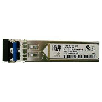 Cisco Refurb/GBIC/CWDM 1510 NM SFP GENet 1G/2G (CWDM-SFP-1510-RF) thumbnail