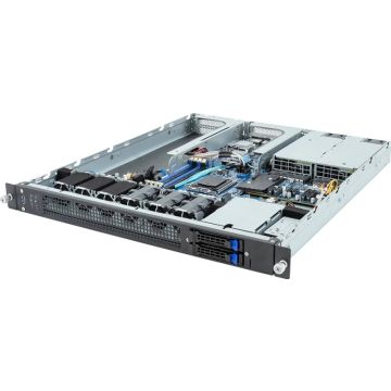GIGABYTE E133-C10-AAG1 AMD B650E Socket AM5 Rack (1U) Zwart, Staal (6NE133C10MR000ACG1) thumbnail