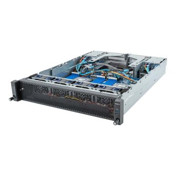 GIGABYTE 6NE283Z90DR000AAD1 server barebone Socket SP5 Rack (2U) Roestvrijstaal (6NE283Z90DR000AAD1) thumbnail