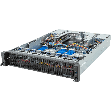 GigaByte E283-Z91-AAD1 AMD EPYC 2U 4x 2.5 2x 1600W (6NE283Z91DR000AAD1) thumbnail