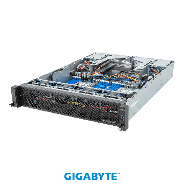 GigaByte E283-Z91-AAV1 AMD EPYC 2U 4x 2.5 2x 1600W (6NE283Z91DR000AAV1) thumbnail