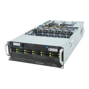 GIGABYTE G493 Intel C741 LGA 4677 (Socket E) Rack (2U) Zwart, Zilver (6NG493ZB2DR000AAP1) thumbnail