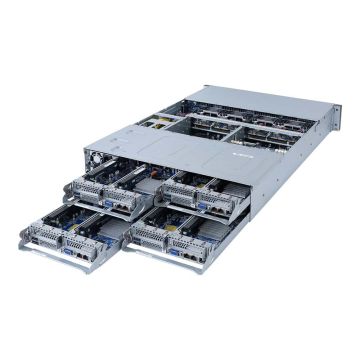 GIGABYTE H252-3C0 Intel C621A LGA 4189 Rack (2U) Zwart (6NH2523C0MR-00) thumbnail