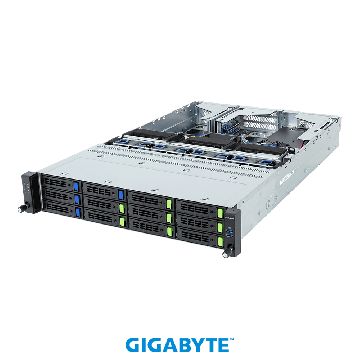 Gigabyte R263-Z35-AAF1 Rev-3.x - Barebone - AMD EPYC (6NR263Z35DR000ACF1) thumbnail