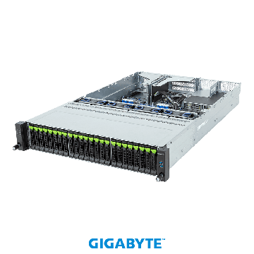GigaByte R263-Z36-AAJ1 2U AMD EPYC 9005/9004 24x2.5 2x2000W (6NR263Z36DR000ADJ1) thumbnail