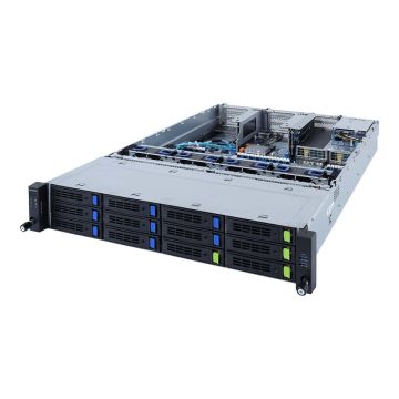 GIGABYTE R282-3C0 Intel C621A LGA 4189 Rack (2U) Zwart (6NR2823C0MR-00) thumbnail