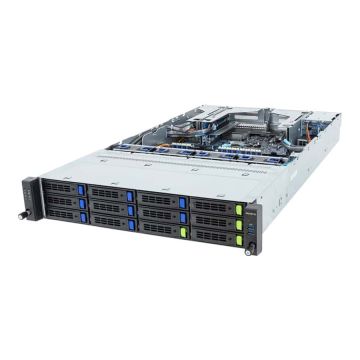 GIGABYTE R283 LGA 4677 (Socket E) Rack (2U) (6NR283S91DR000AAJ1) thumbnail