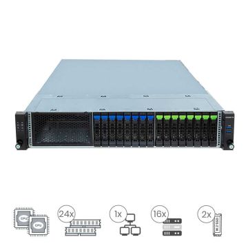 GigaByte Barebone R283-ZF1-AAL1 (Rev.3) (6NR283ZF1DR000AAL1) thumbnail