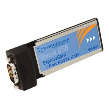 Lenovo Brainboxes VX-001-001 ExpressCard 1 Port RS232 interfacekaart/-adapter (45K1775) thumbnail