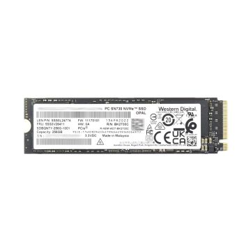 Lenovo SSD 256G,M.2,2280,PCIE3X4,OPAL,WD (5SS0V26411 BULK) thumbnail