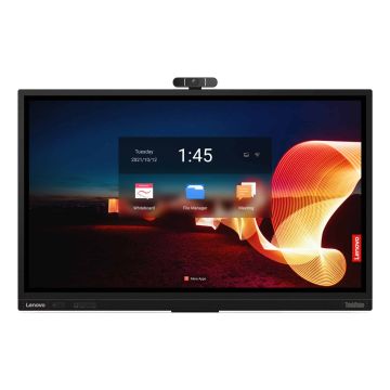 Lenovo ThinkVision T65 computer monitor 165,1 cm (65") 3840 x 2160 Pixels 4K Ultra HD LED Touchscreen Zwart (62F2WN1CEK) thumbnail